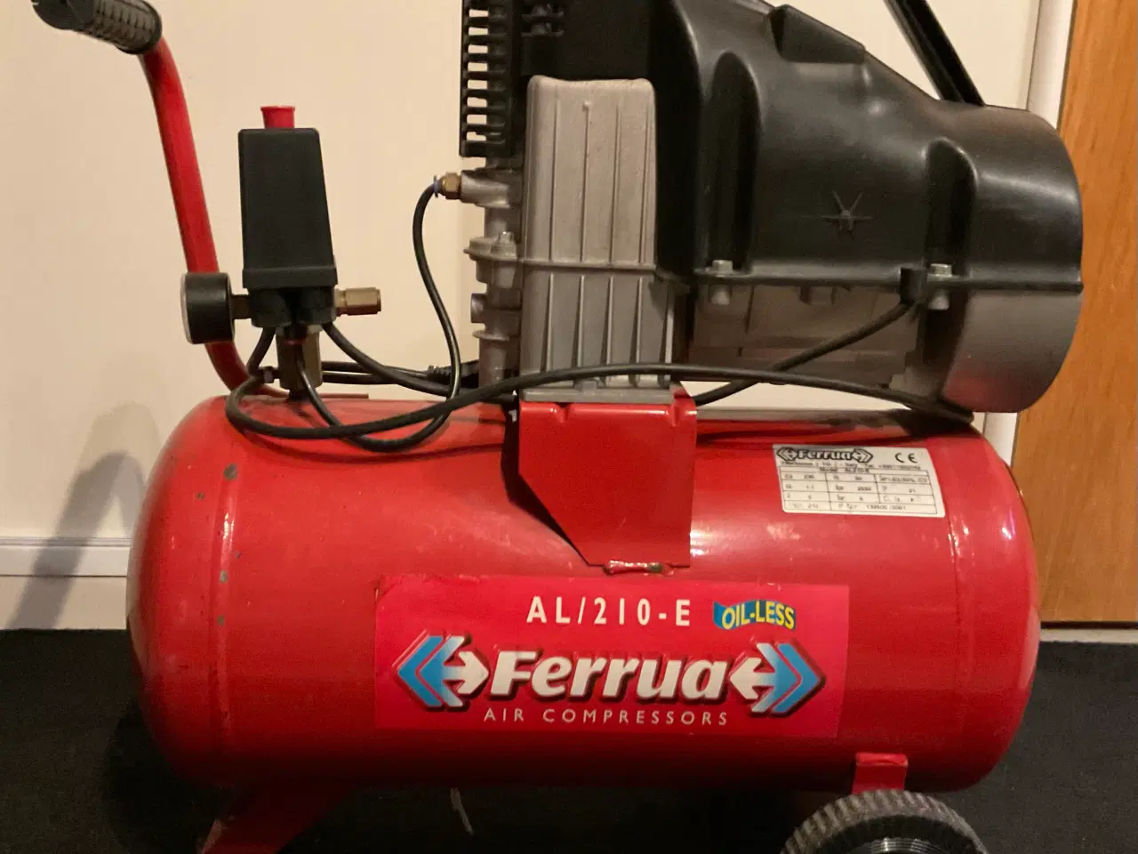 Billede 1 - Kompressor Ferrua Model AL 210-E