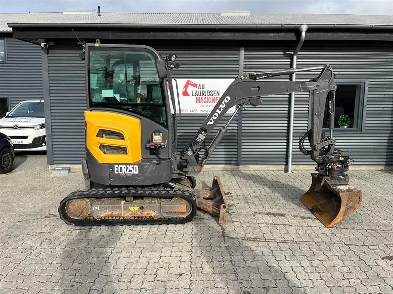 Billede 1 - Volvo ECR25D Rotortilt og centralsmørring