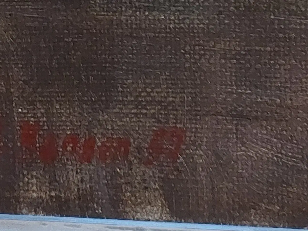 Billede 3 - ARNE A. HANSEN - ( 1921-2009 ) - oliemaleri