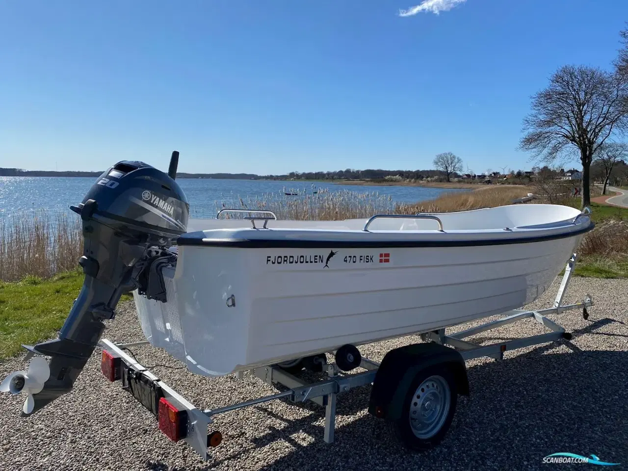 Billede 3 - Fjordjollen 470 Fisk på Lager