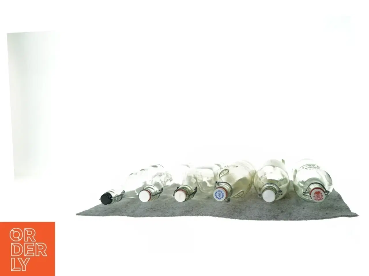 Billede 3 - retro patentflasker, gamle Glasflasker (str. 30 cm)