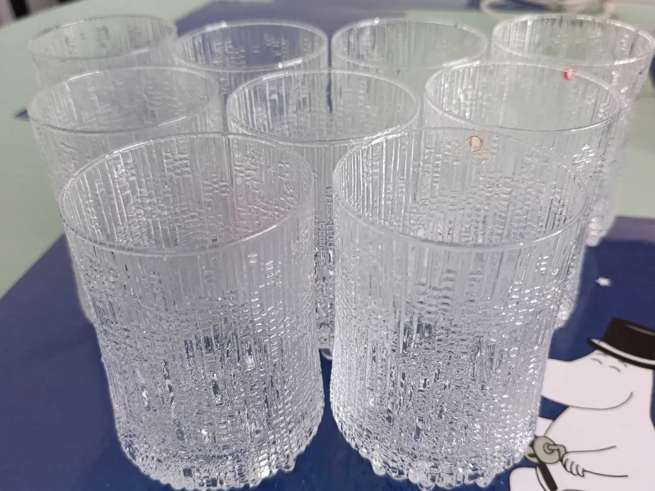 Billede 2 - 9 stk finske drikkeglas 38 cl
