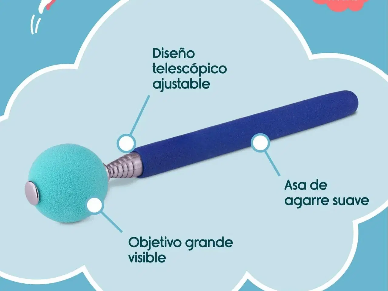 Billede 6 - Coachi Training Toy Stick - Blå hundetræningslegetøj