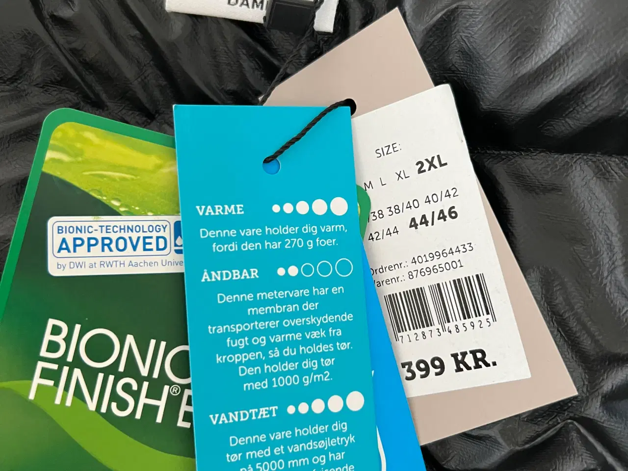 Billede 4 - Ved dame efterår/vinterjakke til damer