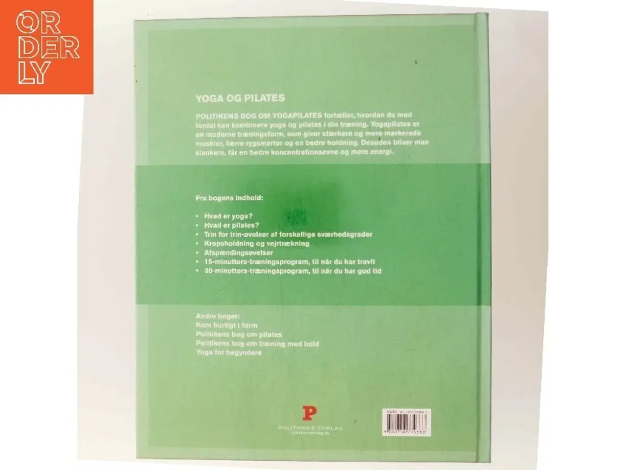 Billede 3 - Politikens bog om yogapilates af Jacqueline Lysycia (Bog)