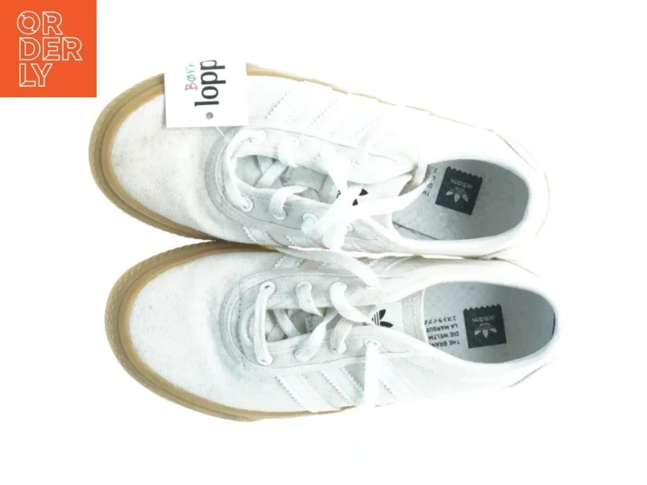 Billede 2 - Hvide sneakers fra Adidas (str. 33)