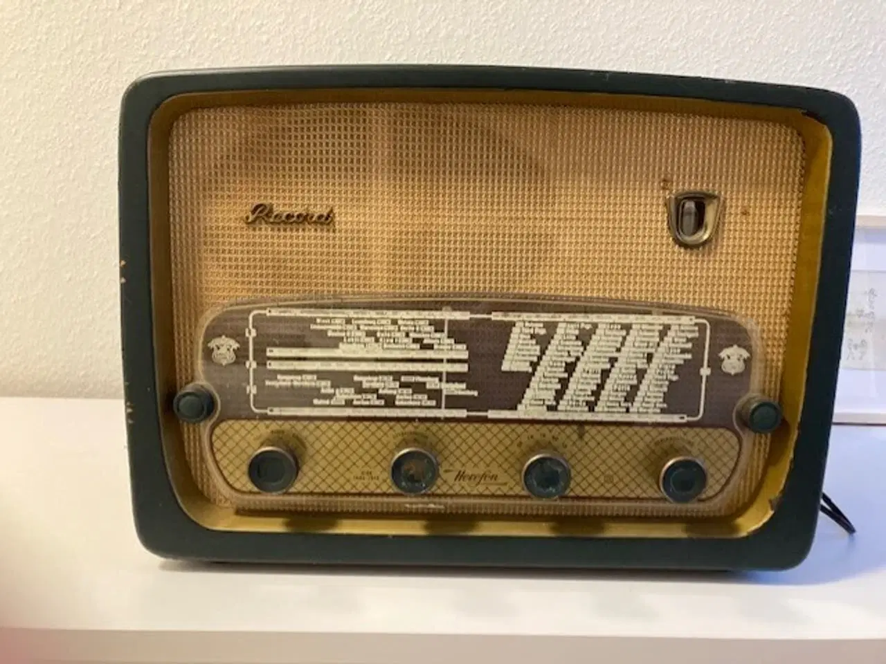 Billede 1 - Gammel retro radio HEROFON RECORD 