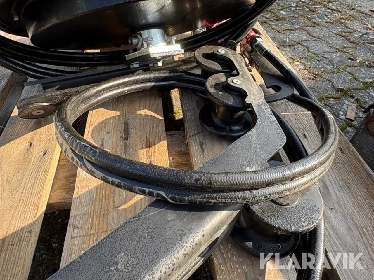 Billede 10 - Hydraulisk slangeopruller HMF 56372