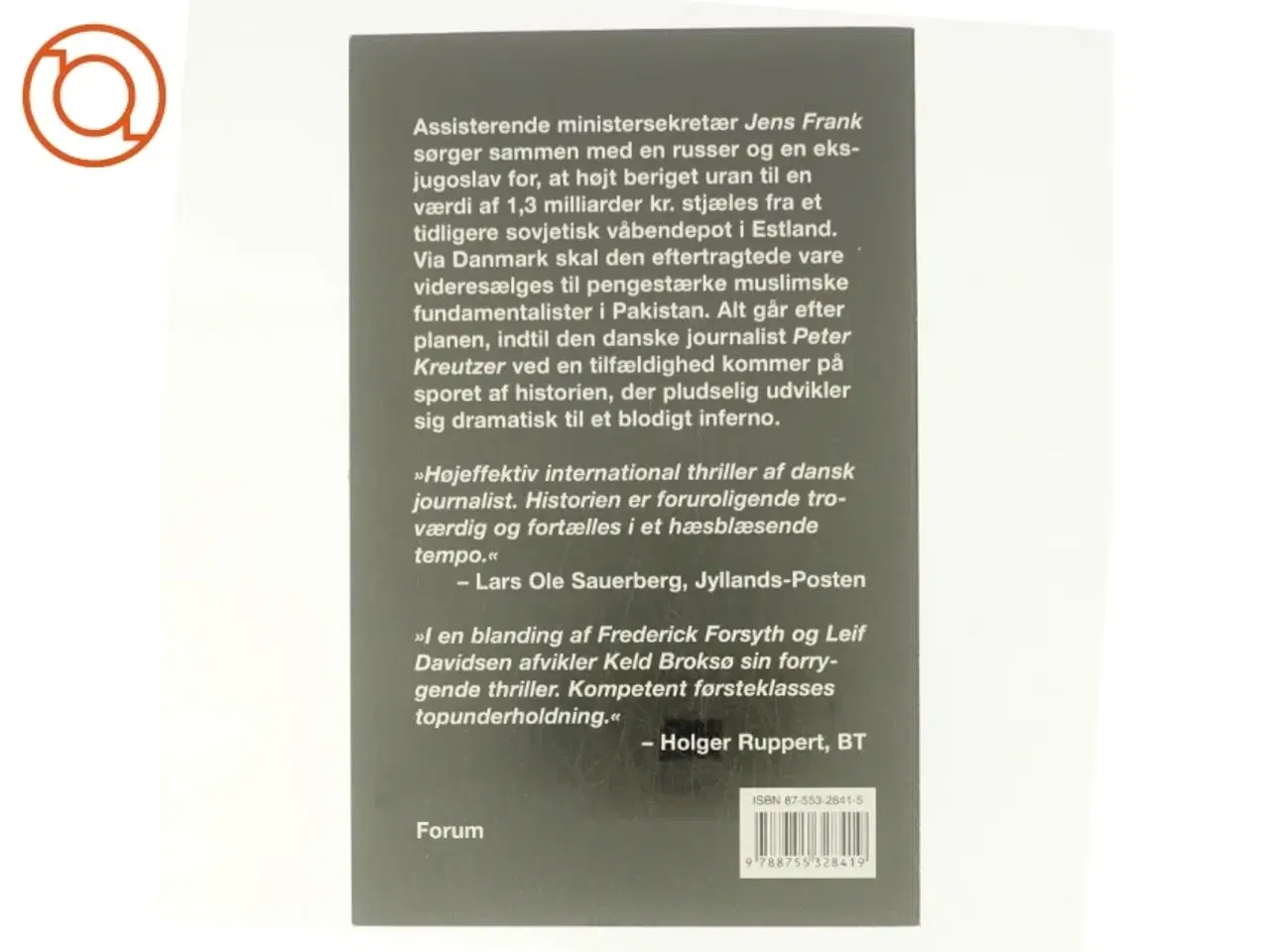 Billede 3 - Vraggods : spændingsroman af Keld Broksø (Bog)