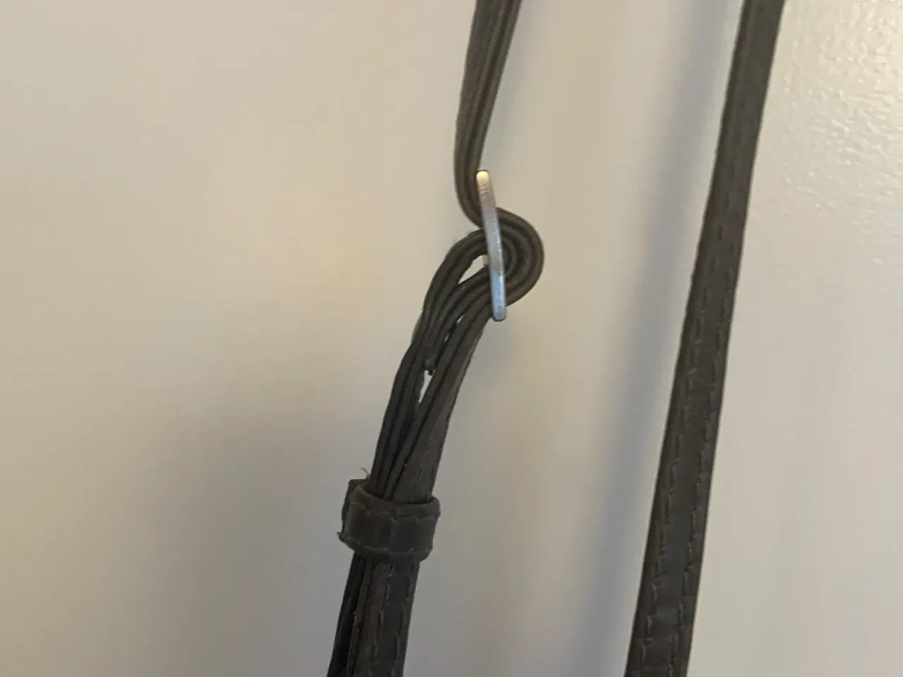 Billede 5 - Adax clutch/lille taske grå skind med lynlås