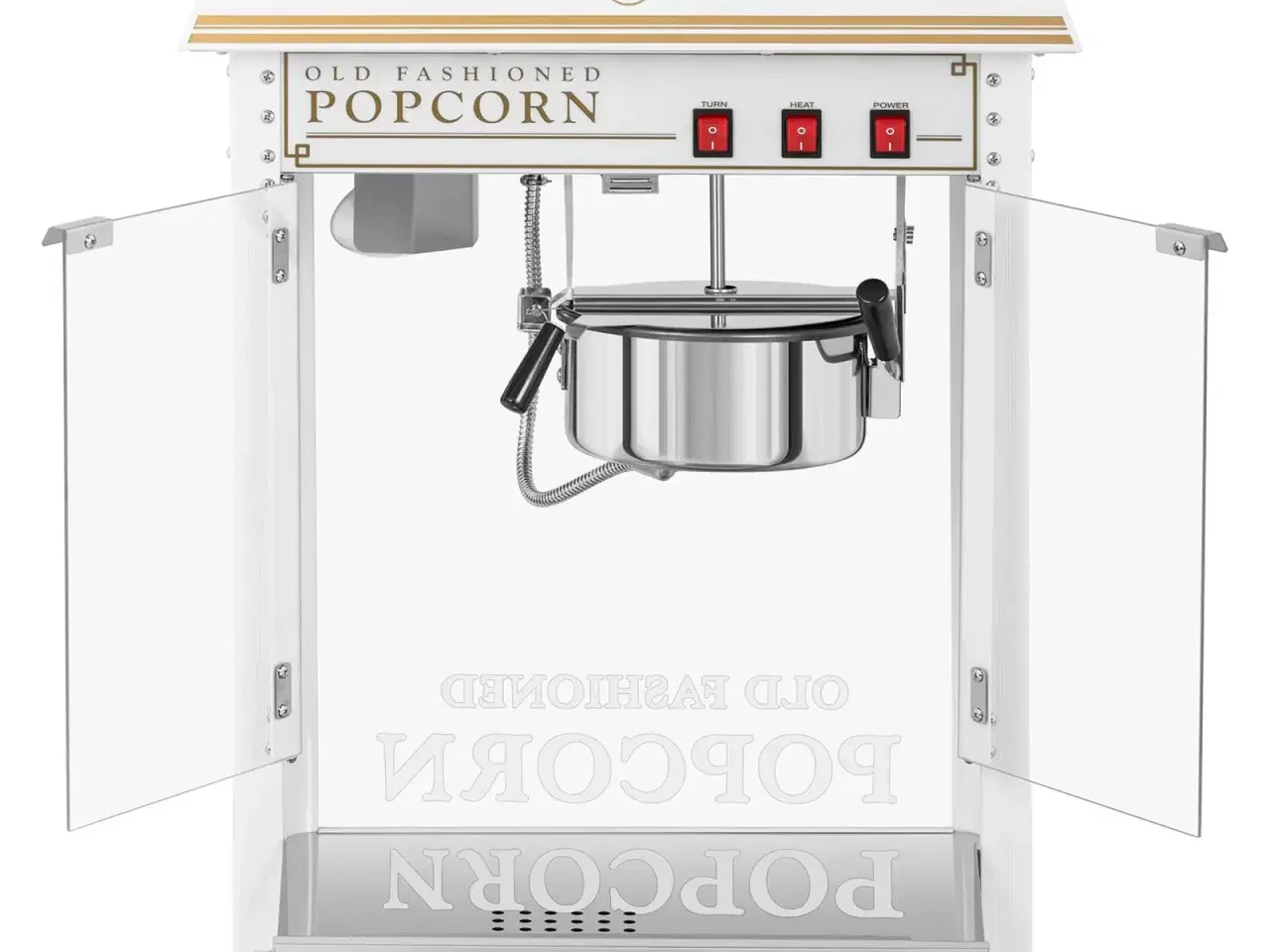 Billede 5 - Popcornmaskine 88 L – 1600 W – hvid og guld