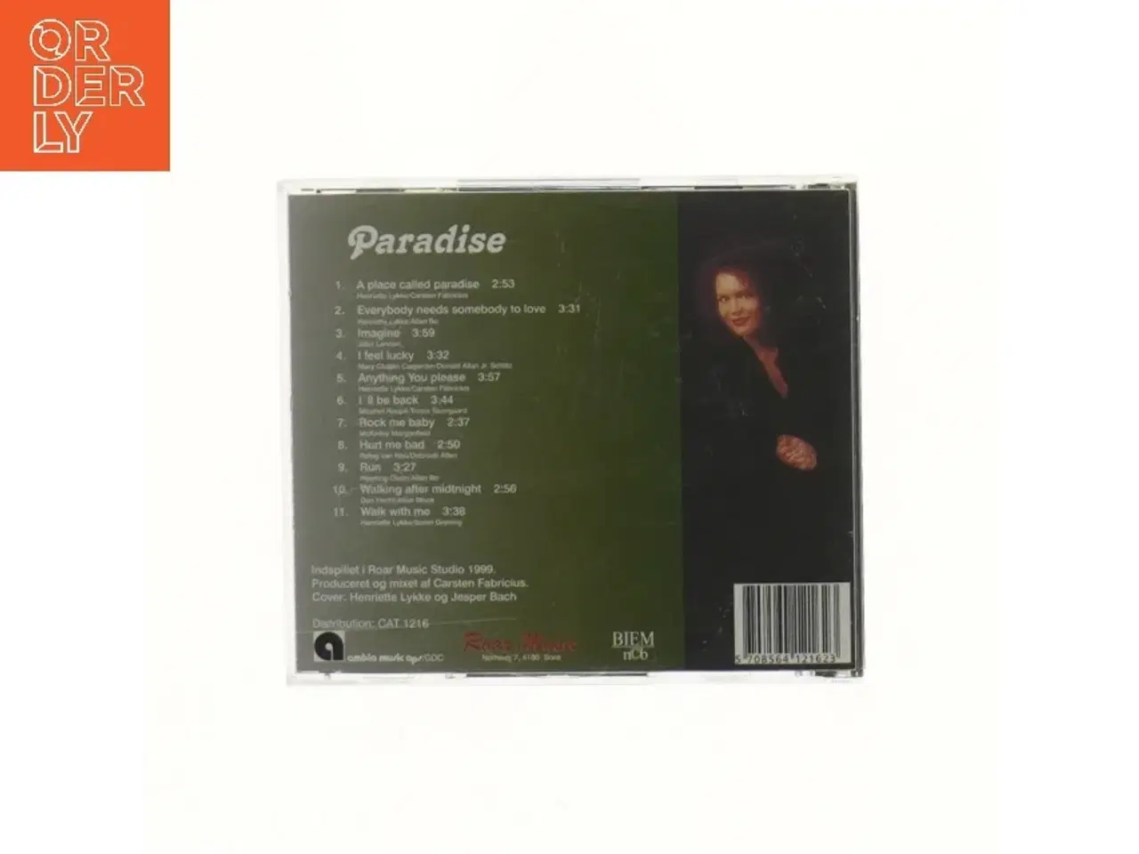 Billede 2 - Henriette Paradise musik CD fra Roar Music (str. 12,5x14 cm)