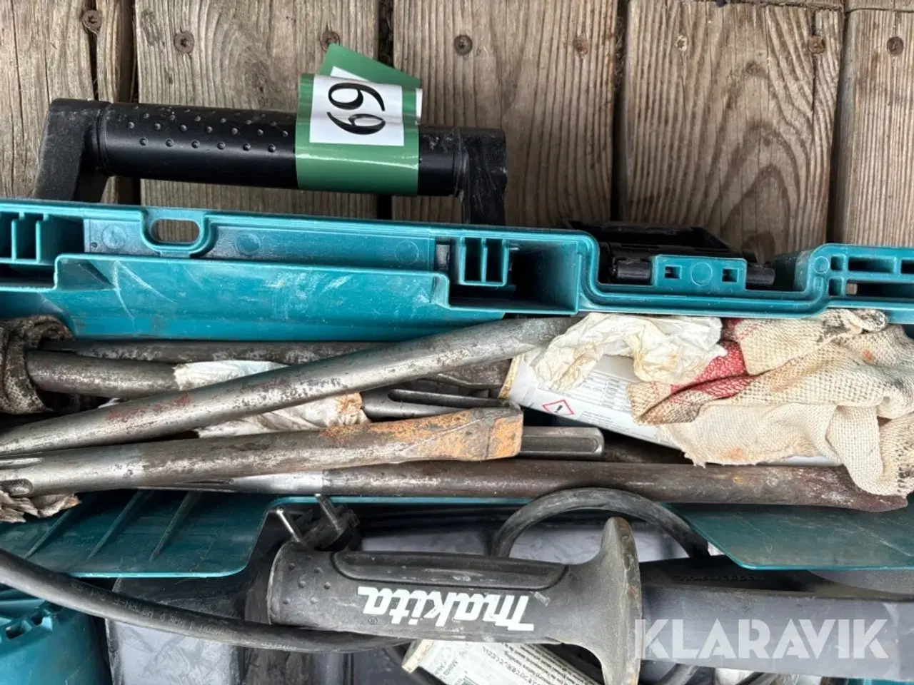 Billede 4 - Borehammer Makita HR4013C AVT med støvudskiller sæt