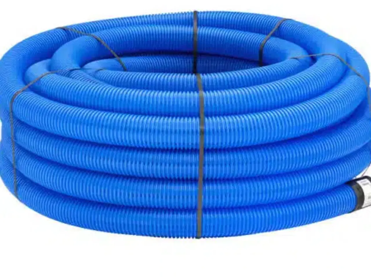 Billede 1 - Drænrør 92/80mm, 50mtr blå PE