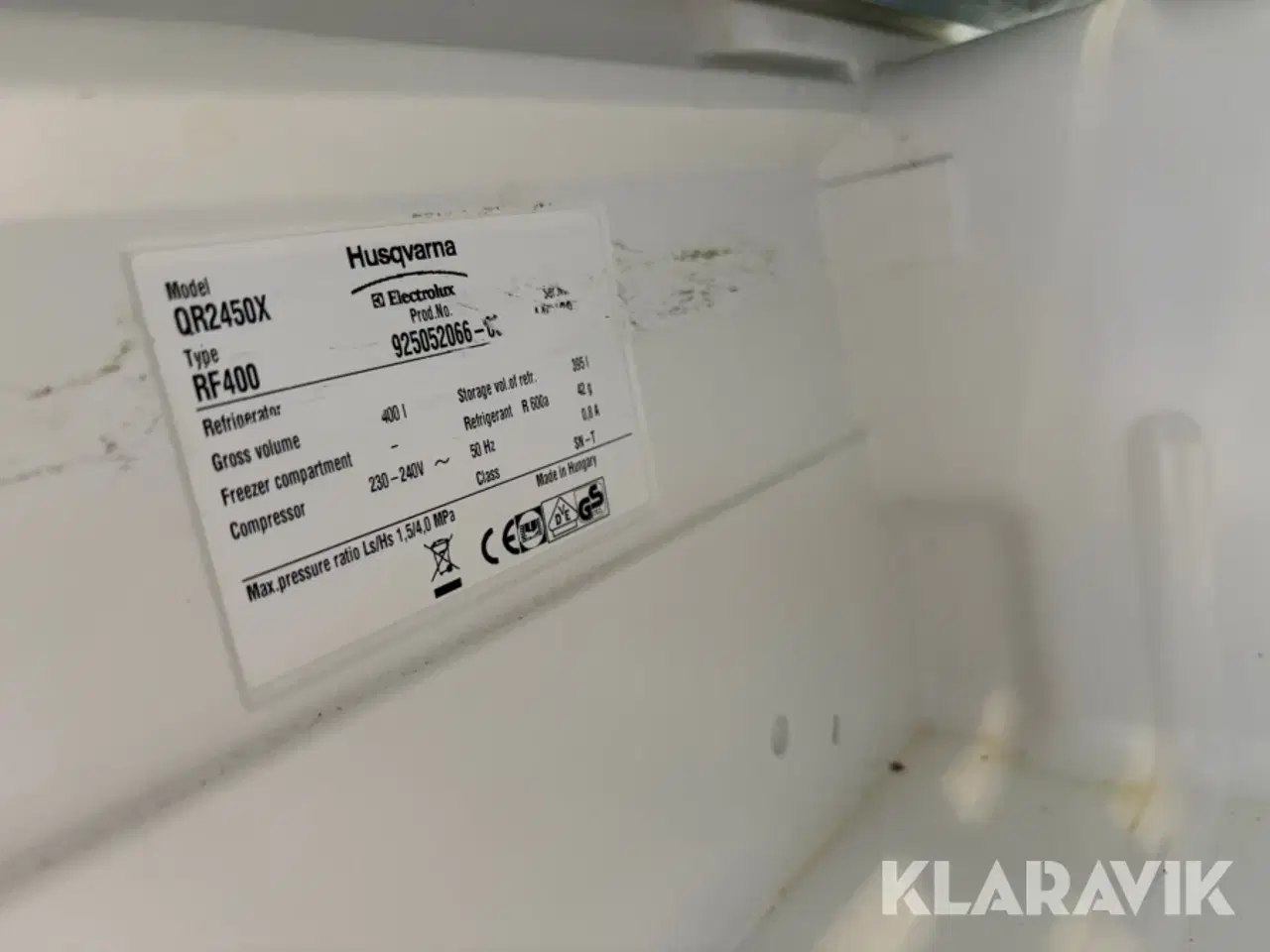 Billede 10 - Køleskab Electrolux QR2450X