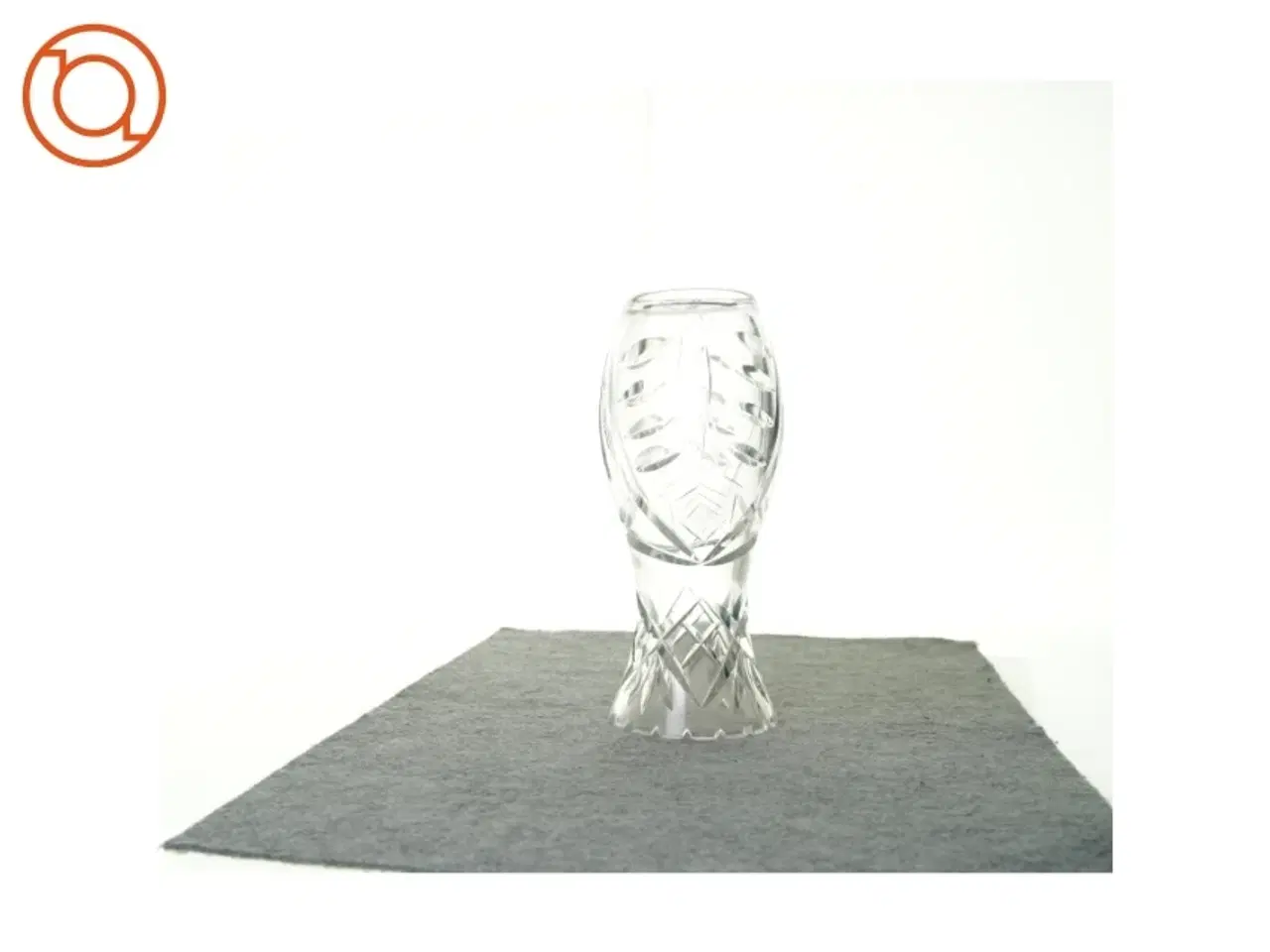 Billede 2 - Krystal vase (str. 27 x 10 cm)