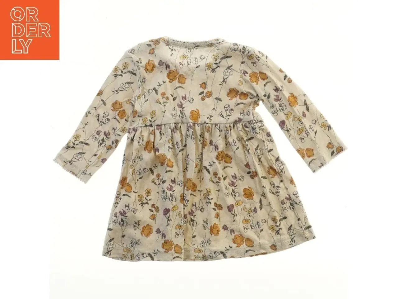 Billede 2 - Blomstret kjole med lange ærmer fra Name It (str. 62)