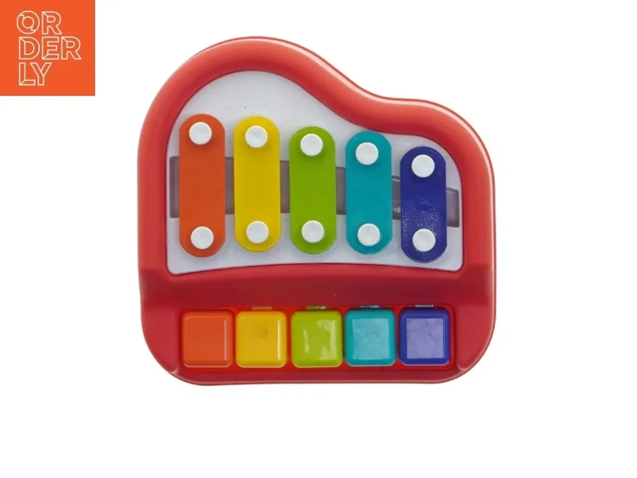 Billede 2 - Legetøjs mini klaver (str. 18x18,5 cm)