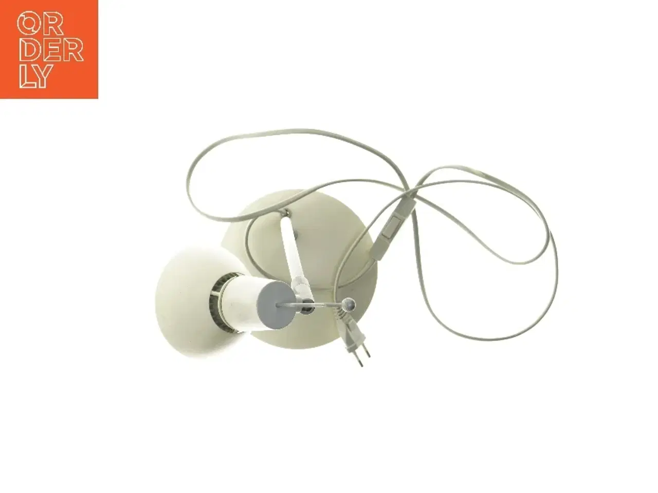 Billede 2 - Bordlampe med hvid skærm (str. 41,5 cm)