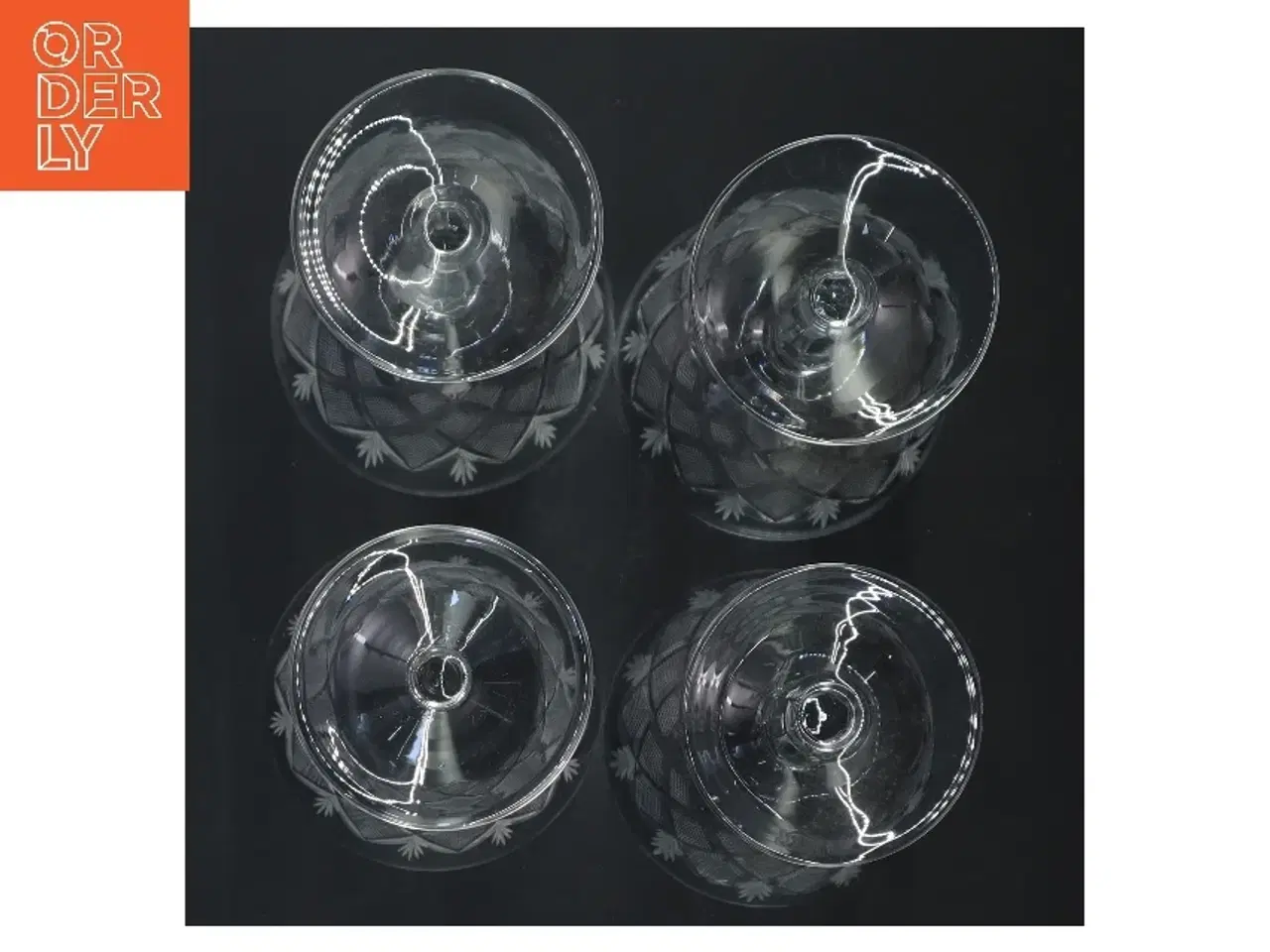 Billede 3 - Lyngby Wien Antik drikkeglas, rødvin