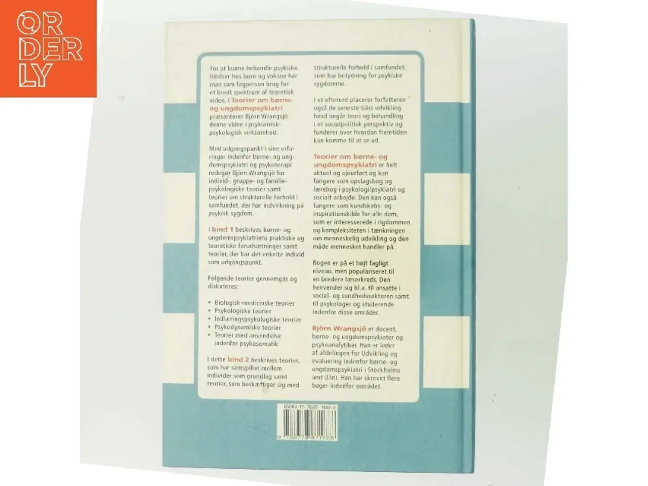 Billede 3 - Teorier om børne- og ungdomspsykiatri af Bjrn Wrangsj (Bog)