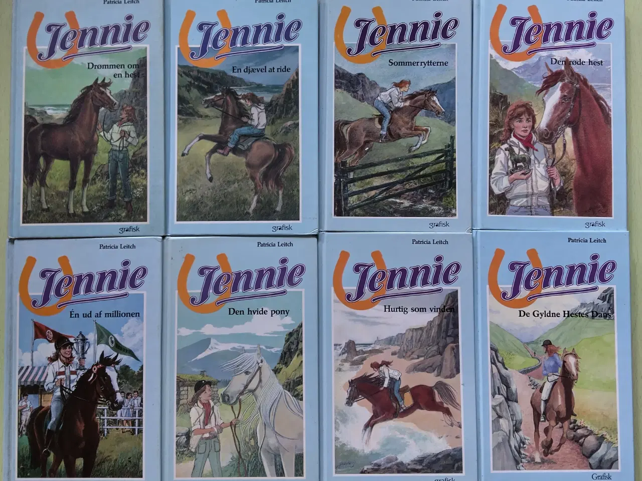 Billede 1 - 8 stk. Jennie Bøger