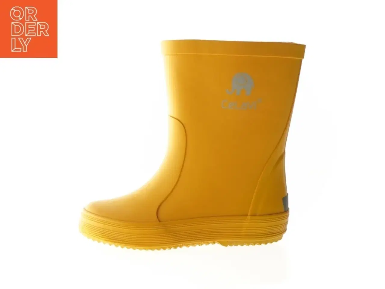 Billede 1 - Gule gummistøvler fra CeLaVi (str. 26 )