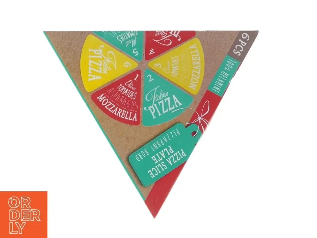 Billede 1 - nye Pizza slice plate (str. 23 x 22cm)