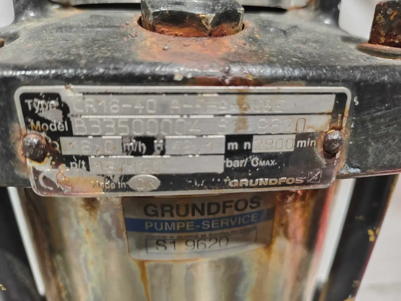 Billede 2 - Grundfos pumpe cr 16