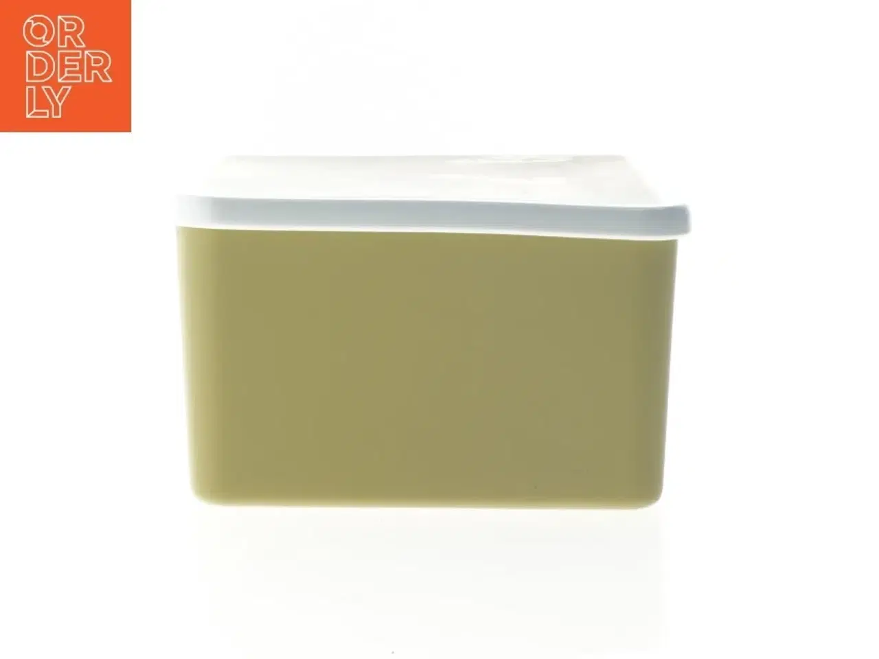 Billede 1 - Opbevaringsboks med HC Andersen motiv (str. 13,5x13 cm)