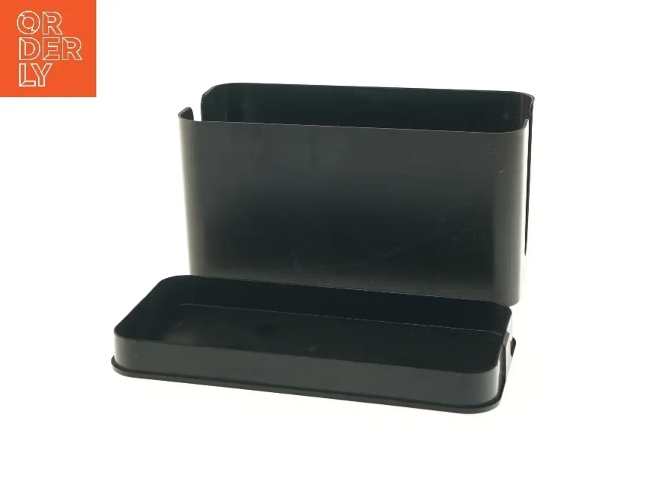 Billede 5 - Sort opbevaringsboks til ledninger (str. 23,5x12,5 cm)