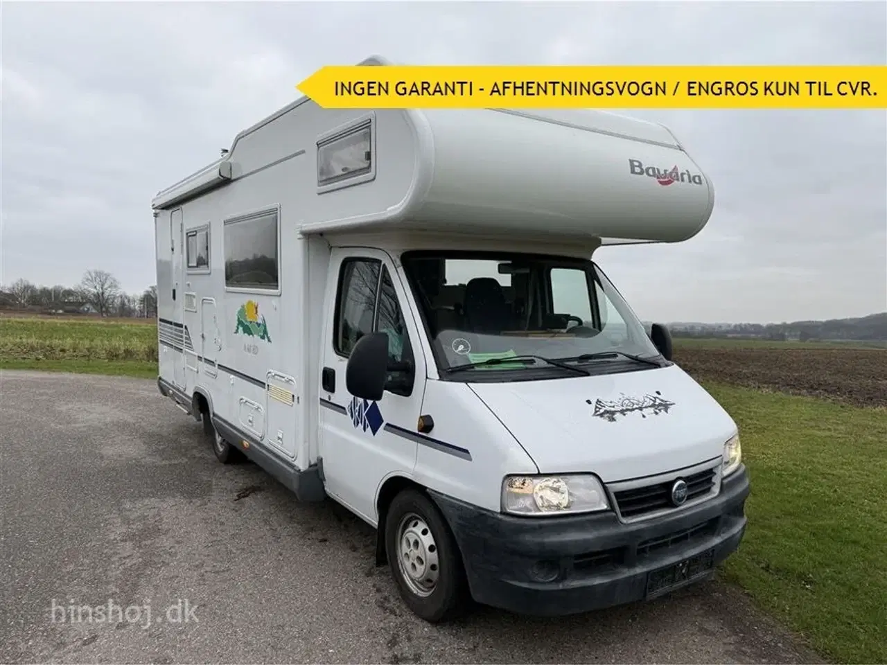 Billede 1 - 2002 - Bavaria A68ED Alkove Autocamper med køjer og Alkove fra Hinshøj Caravan