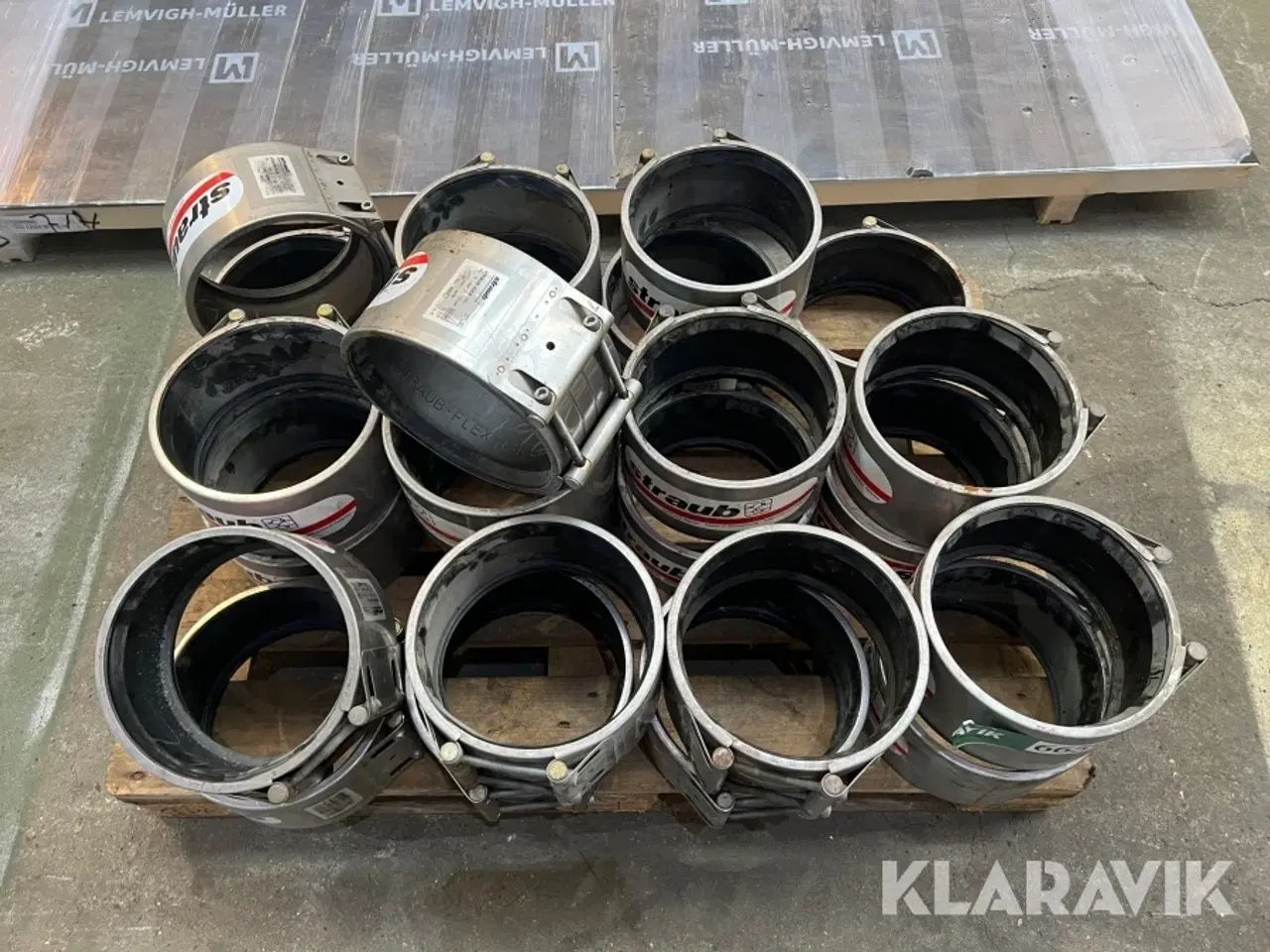 Billede 5 - Rør koblinger Straub-flex  24 styk