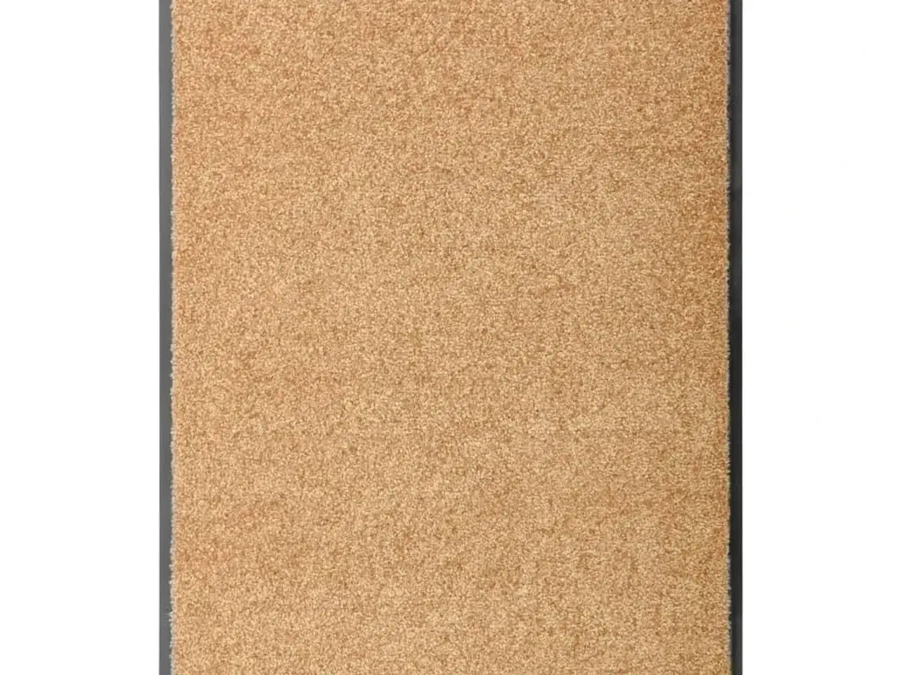 Billede 1 - Vaskbar dørmåtte 60x90 cm cremefarvet