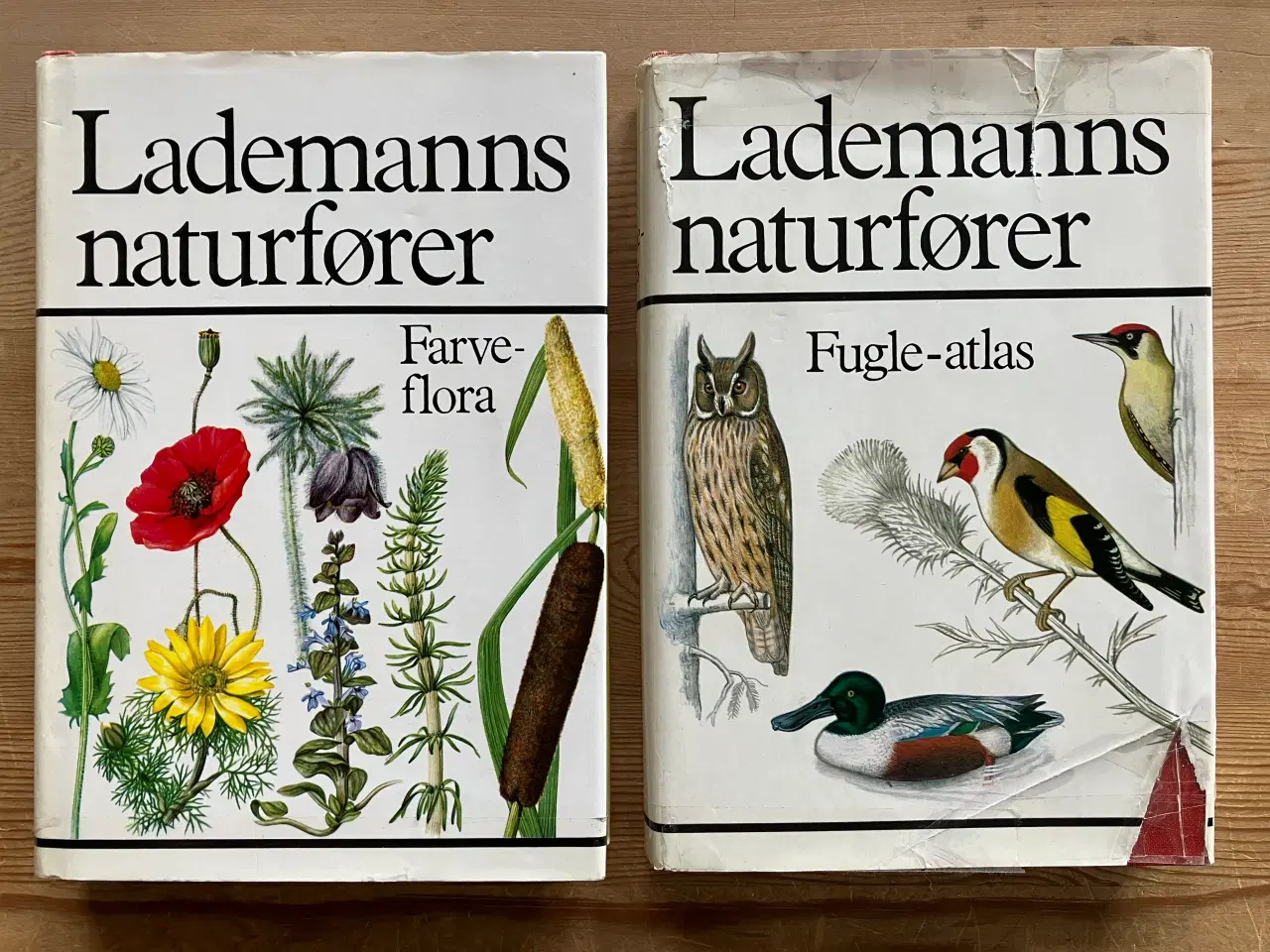 Billede 1 - Lademanns naturfører m.m. - 10 bøger