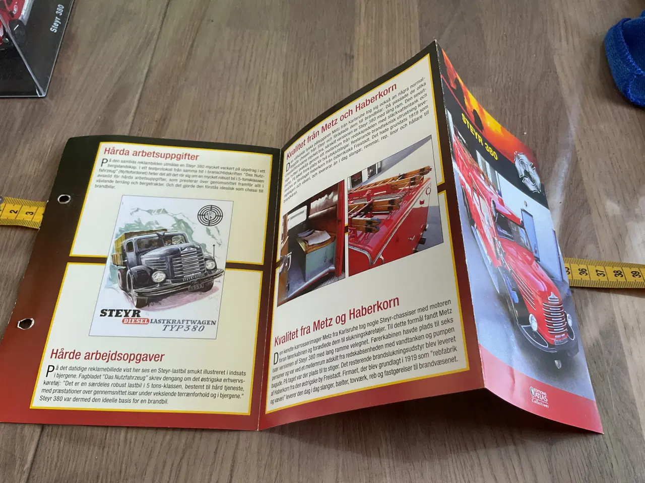 Billede 7 - Model brandbil steyr 380