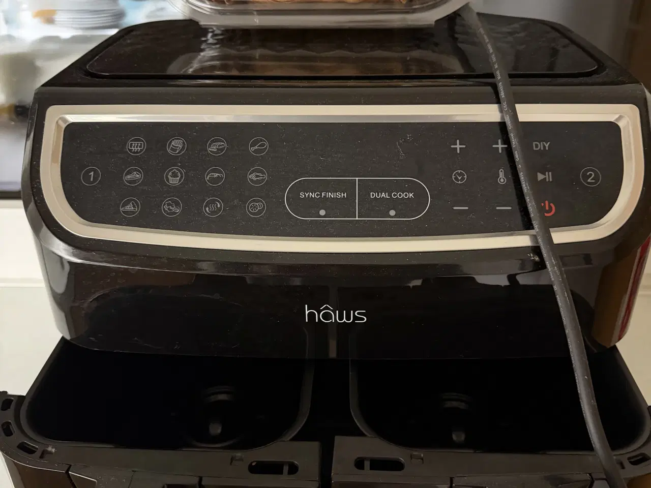 Billede 1 - Airfryer fra Hâws med dobbel skuffe