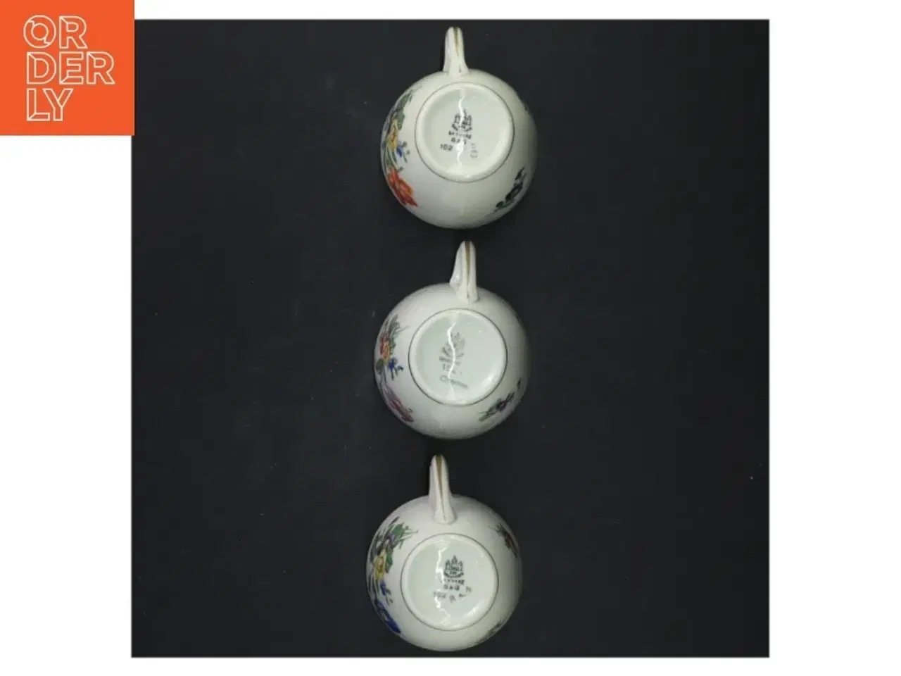 Billede 2 - B&G Saksisk Blomst kaffekop (str. 6x10 cm)