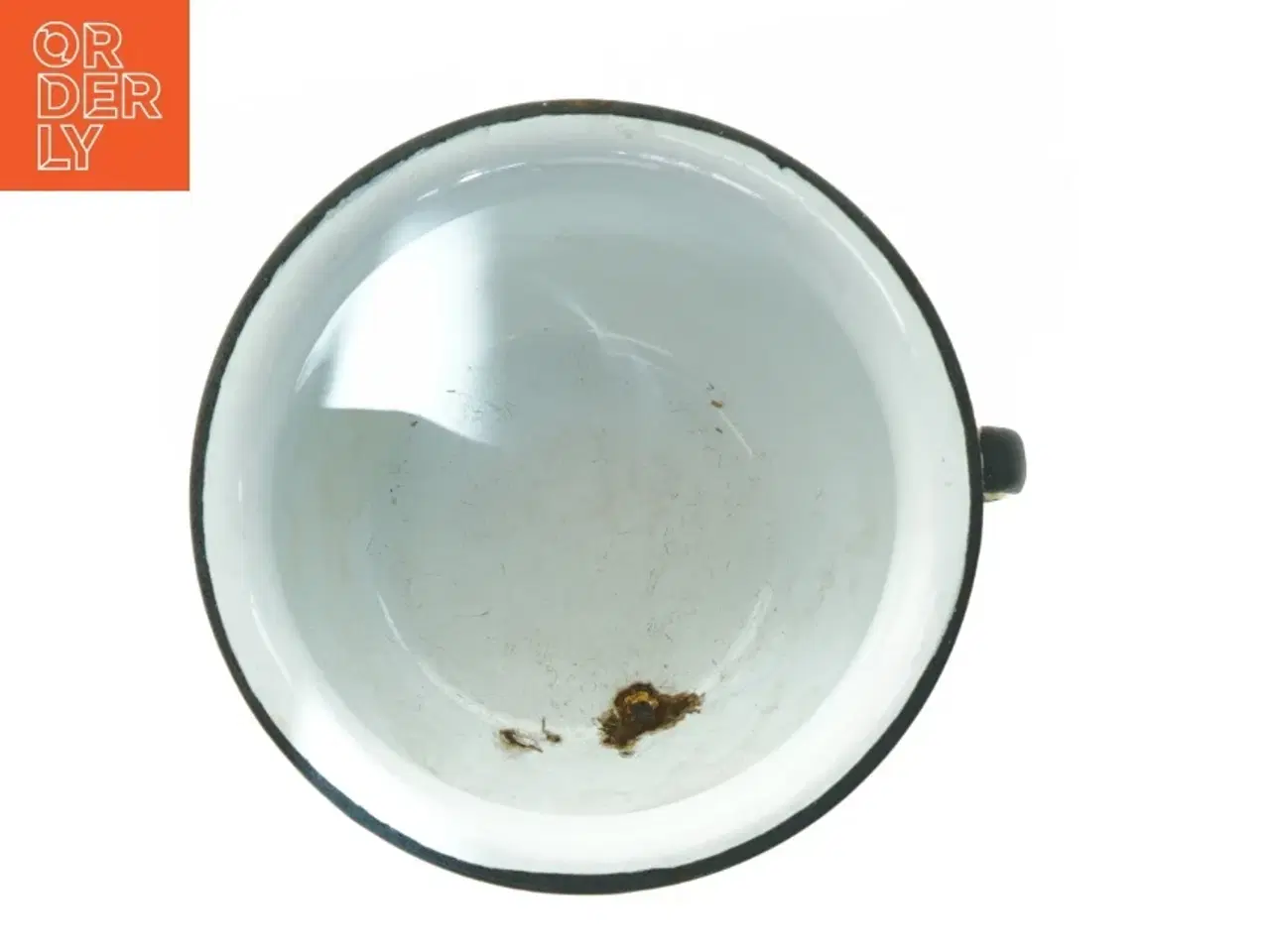 Billede 2 - Vintage emaljeskål med håndtag (str. Ø 19 cm)