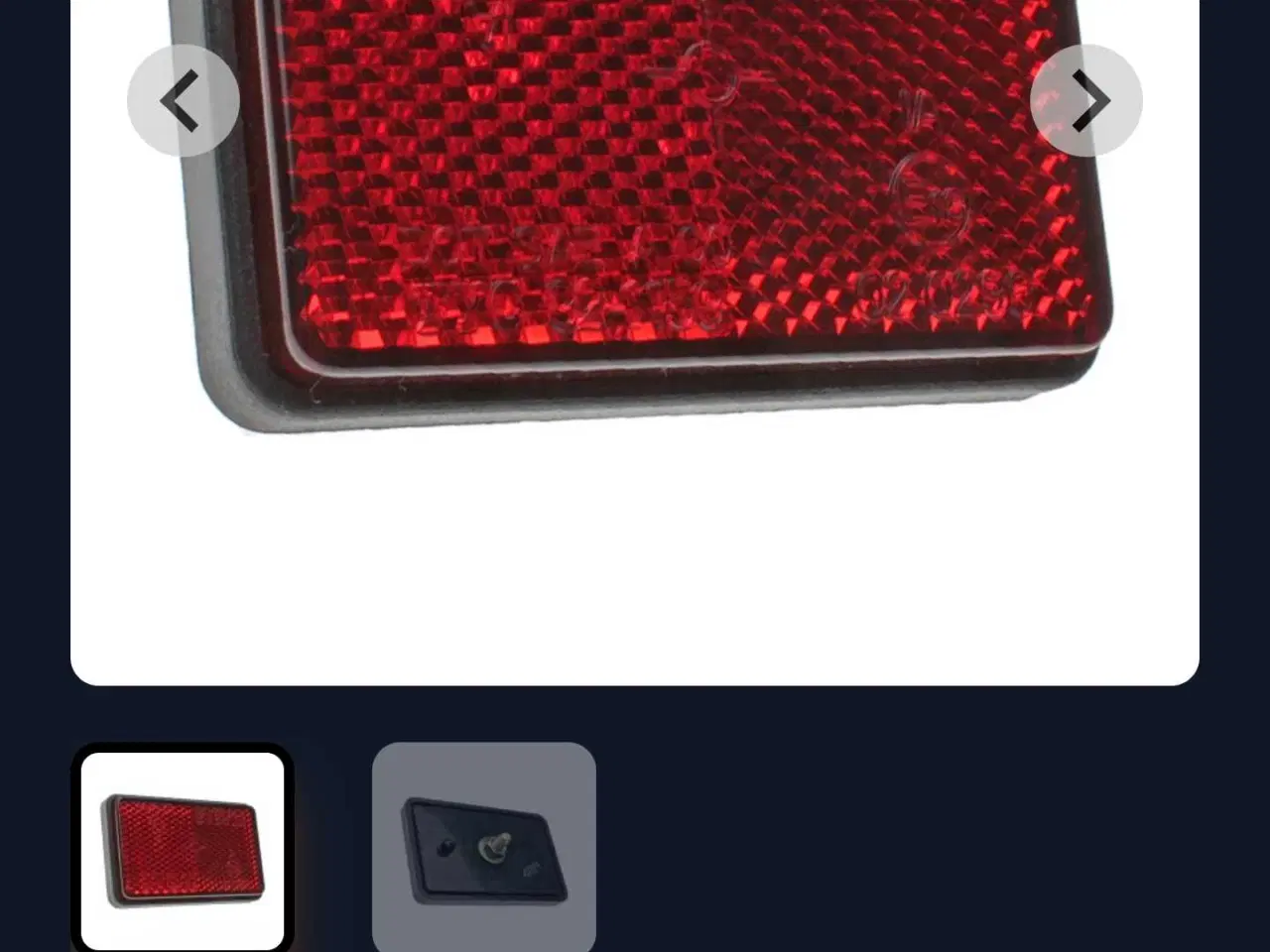 Billede 3 - PGO Hot50/BigMax. Ny Original Refleks Til Bagskærm