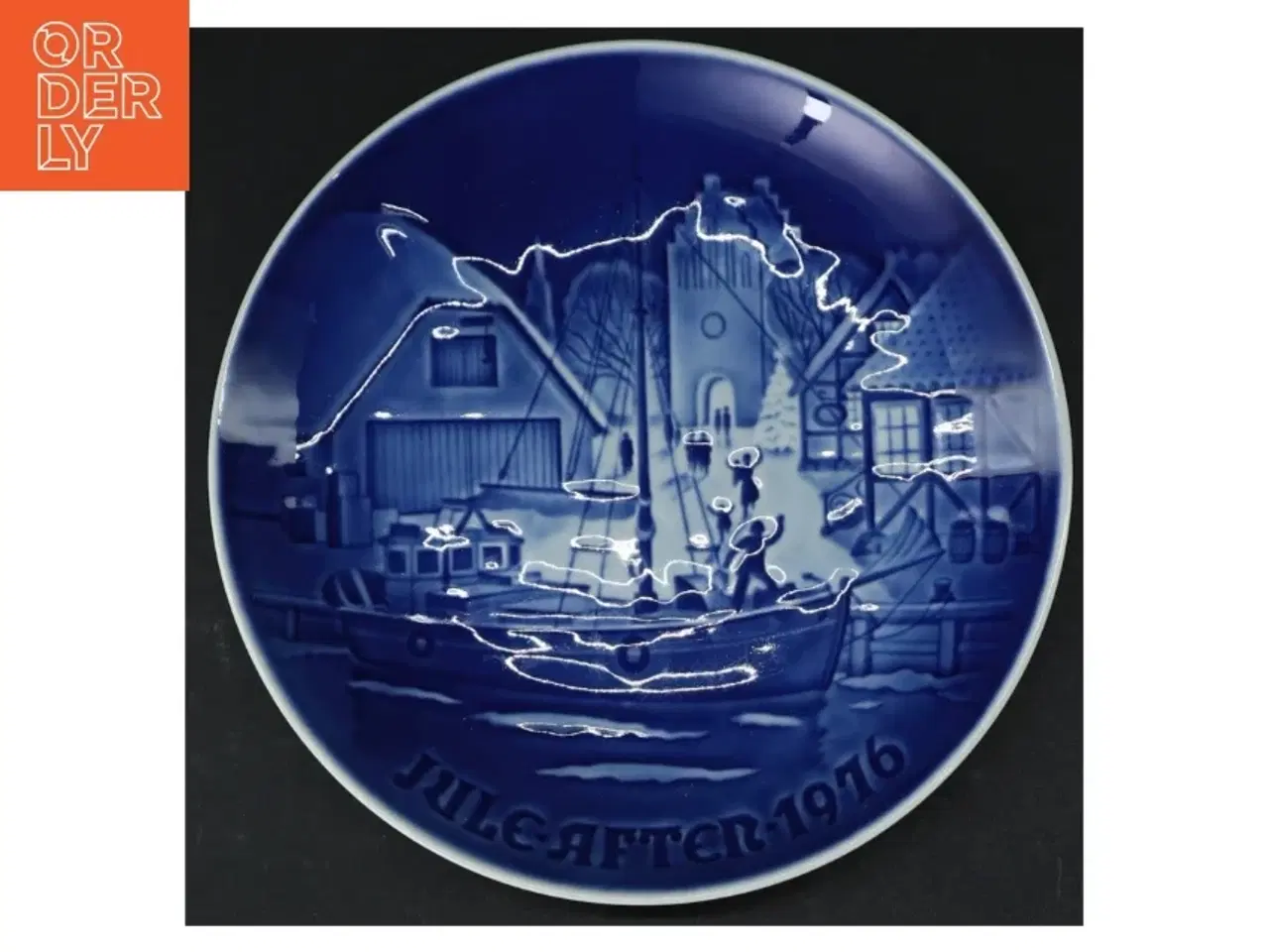 Billede 1 - Juleplatte Royal Copenhagen fra 1976