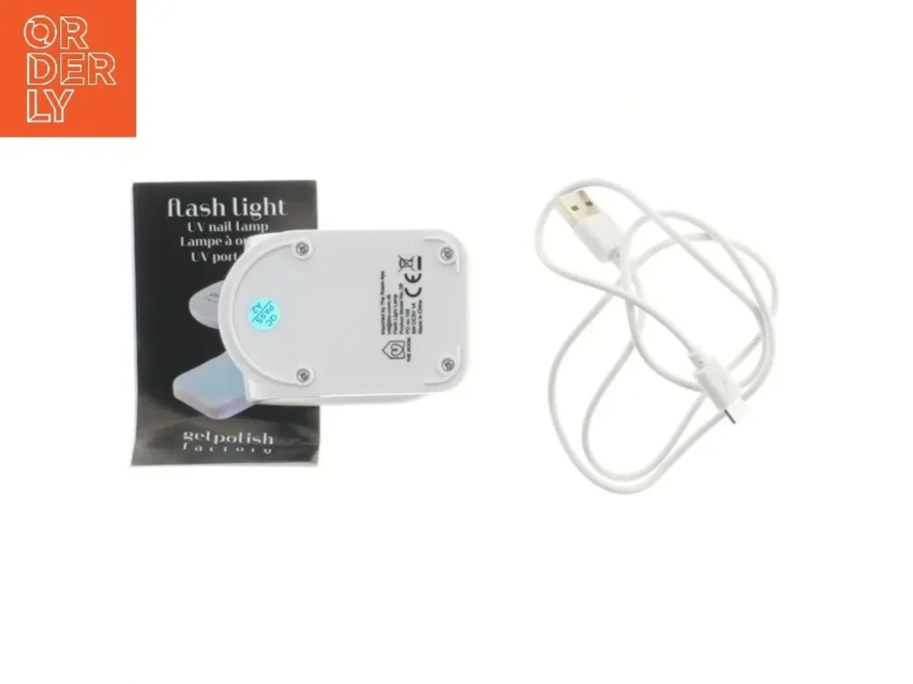 Billede 3 - Gelpolish Factory UV lampe til negle fra gelpolish factory (str. 8x7 cm)