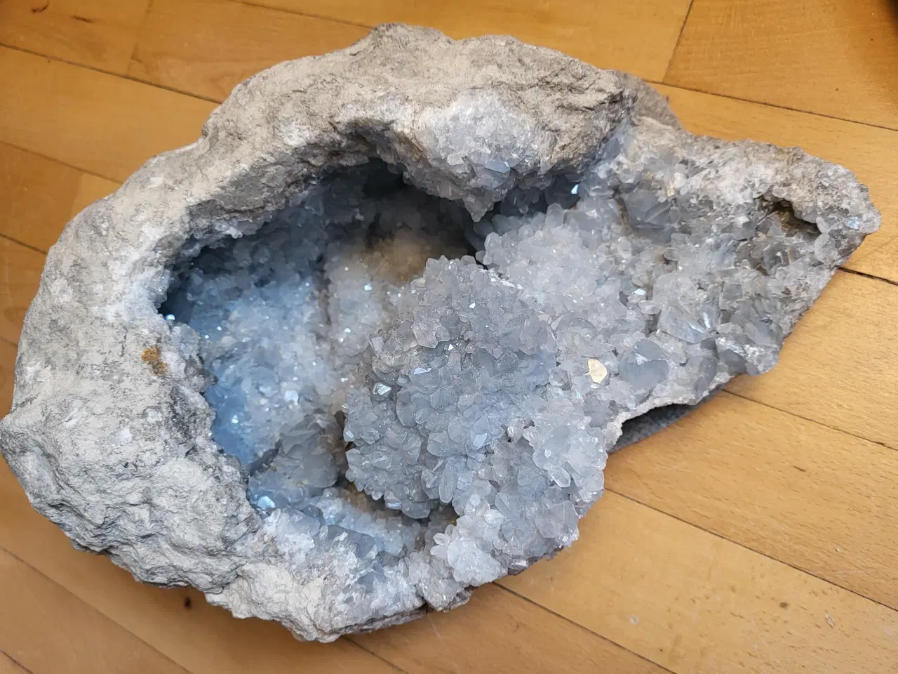 Billede 9 - KUN 1499 kr for 8,4 kg CELESTIT GEODE