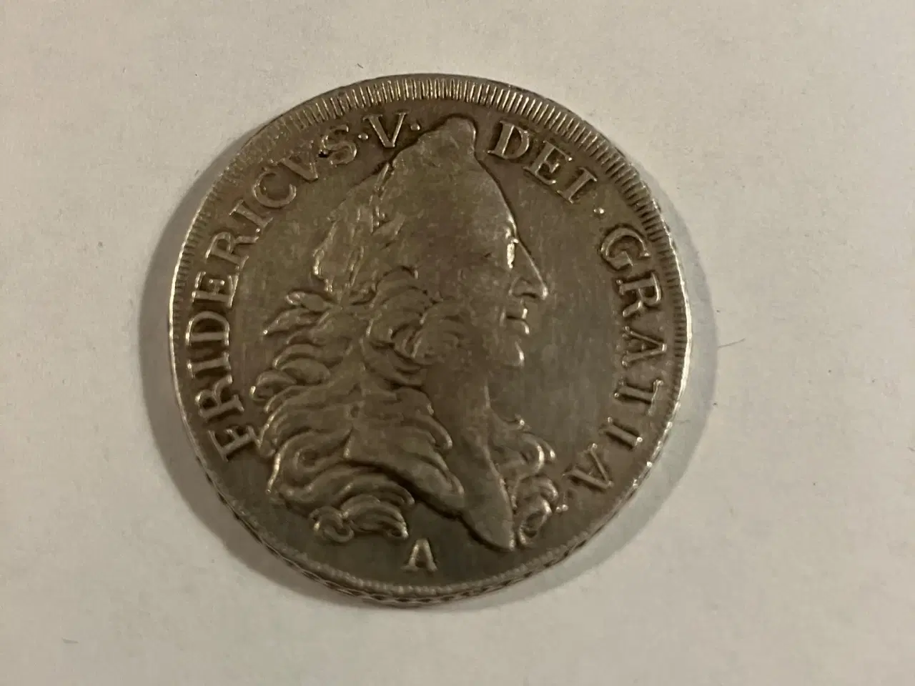 Billede 2 - 1 krone 1747 Denmark