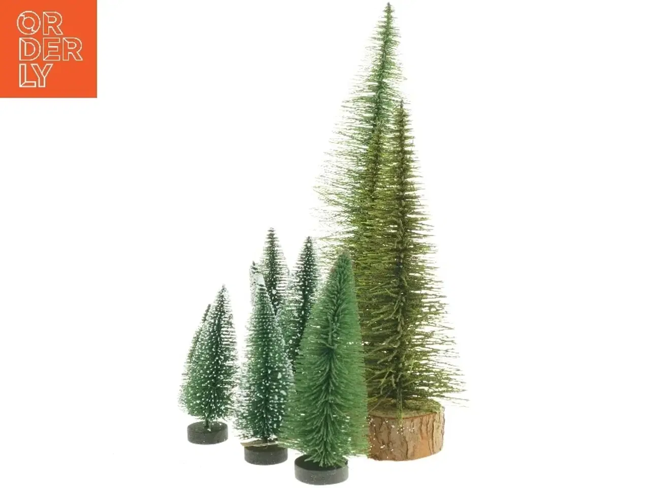 Billede 2 - Miniature juletræer i plastik (str. 9-35 cm)