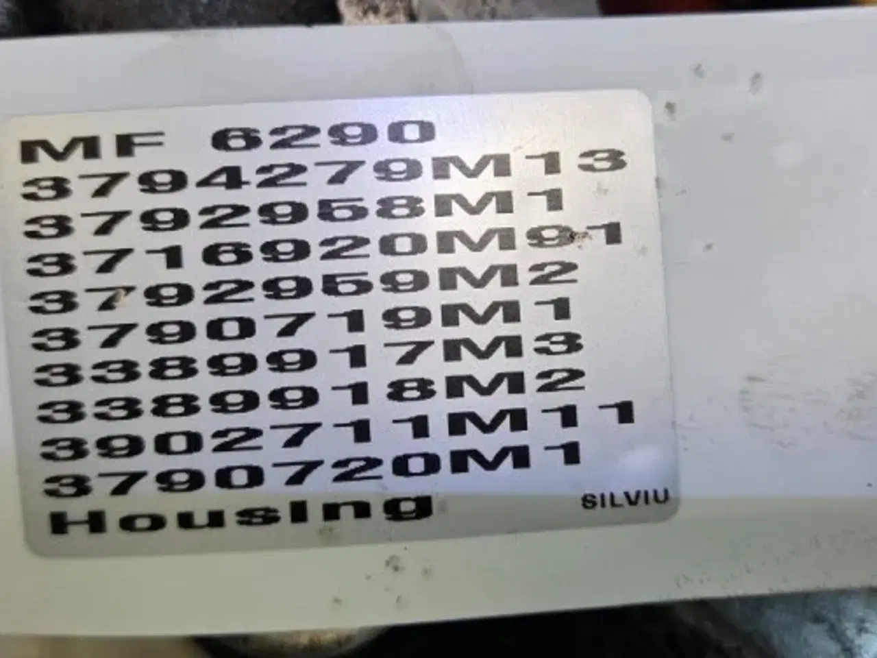 Billede 23 - Massey Ferguson 6290 Bagtøj 3794279M13