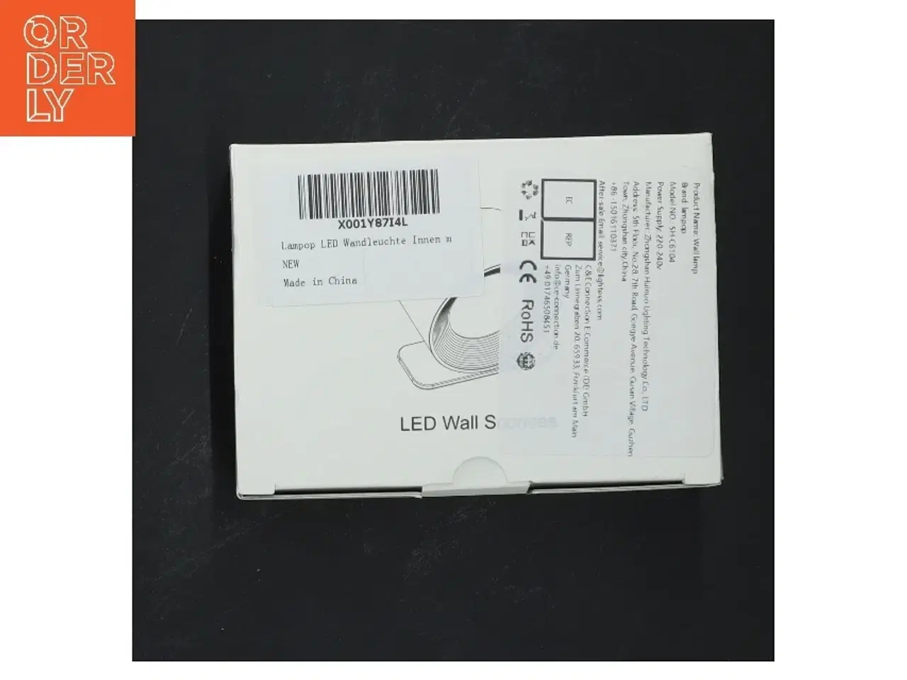 Billede 3 - LED væglampe fra Lampop (str. Ø 8 cm)