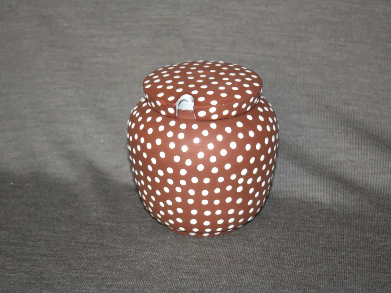 Billede 1 - Zeuthen keramik marmelade krukke højde 11 cm