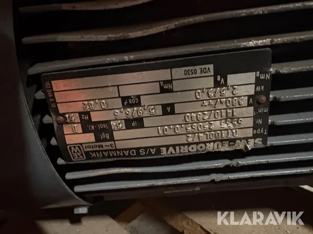 Billede 4 - Motor med planet-/vinkelgear SEW-EURODRIVE EDR / DRE / DT80L