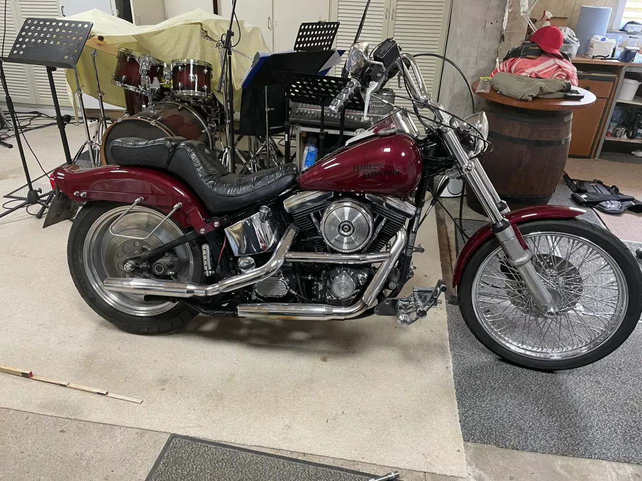 Billede 1 - Harley Davidson softtail.